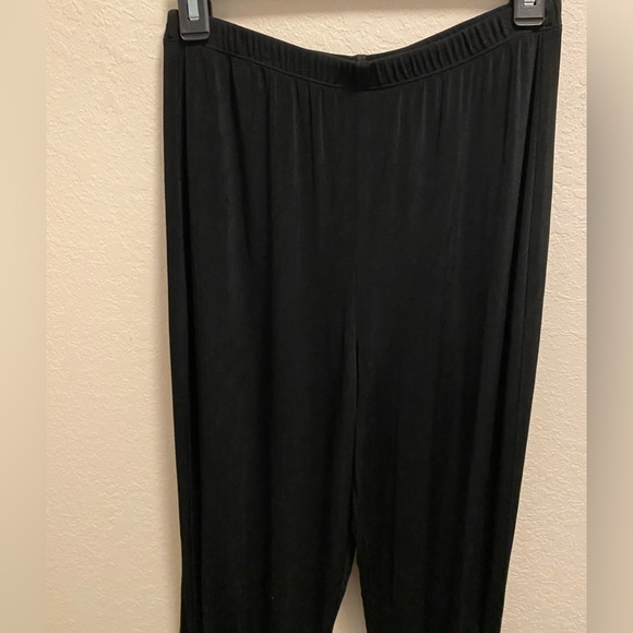 Chico's Travelers Slinky Pull On Drawstring Cinch Ankle Pants Size M - Picture 4 of 6